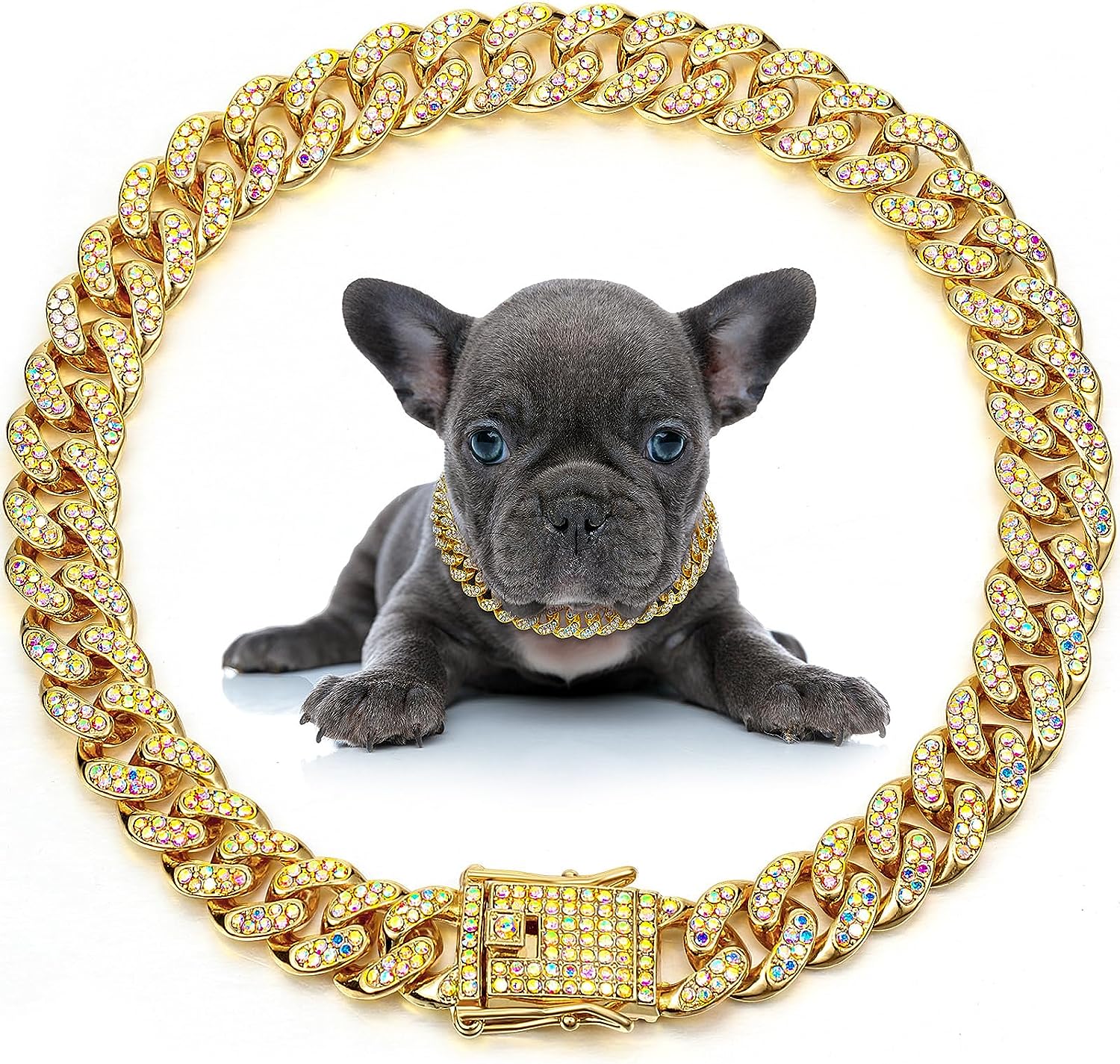 Crystal Pet Collar Necklace