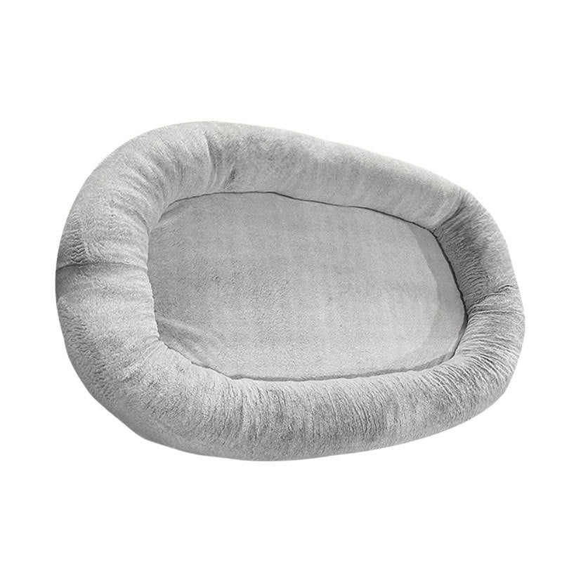 Large Short Plush Dog Bed