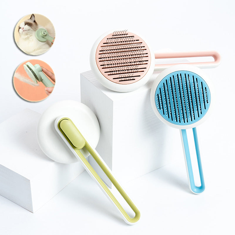 Self-Cleaning Pet Hair Brush
