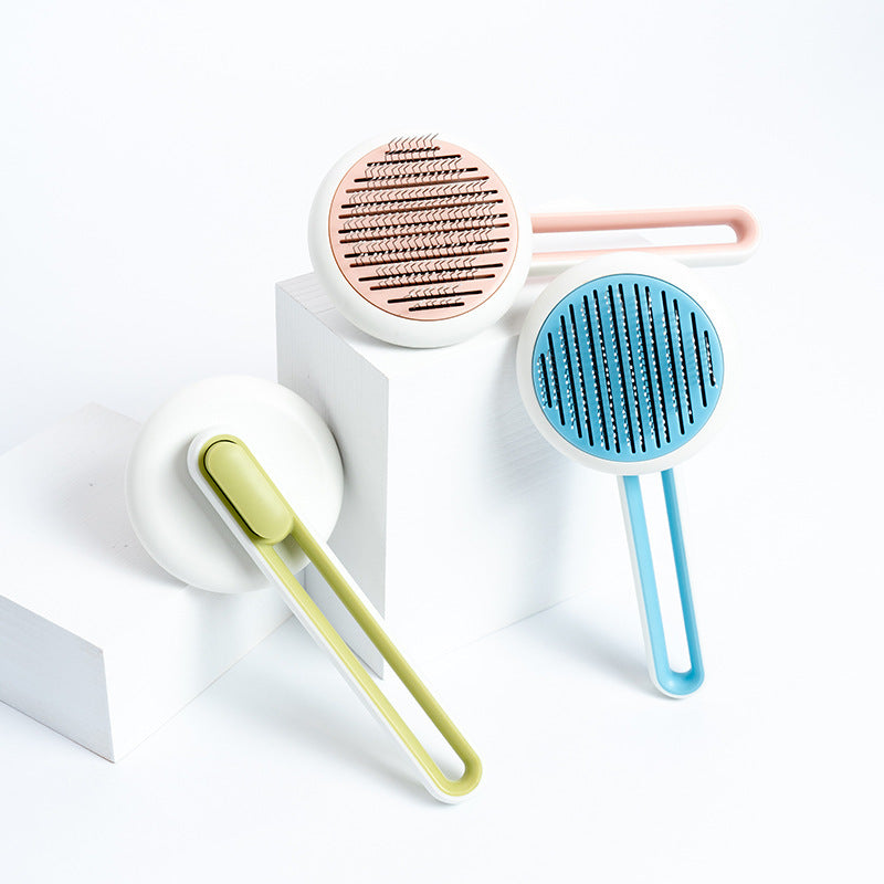 Self-Cleaning Pet Hair Brush