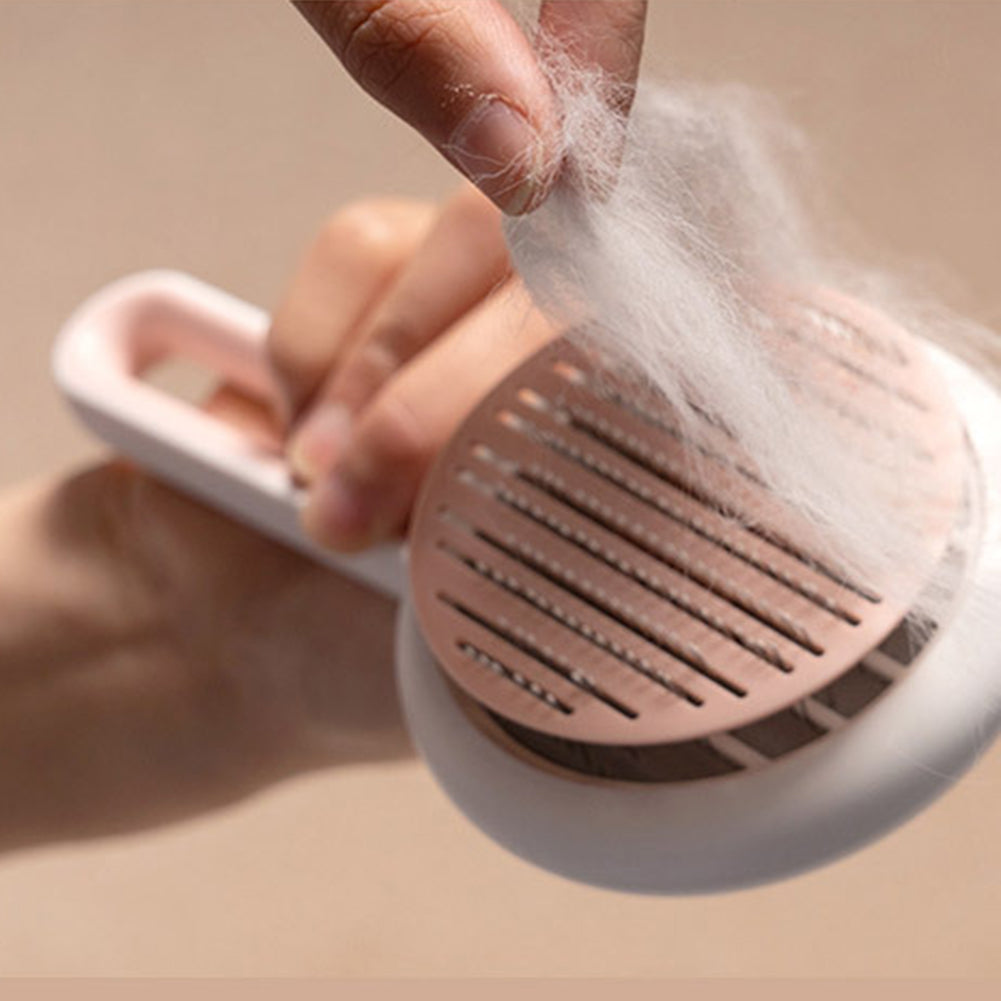 Self-Cleaning Pet Hair Brush
