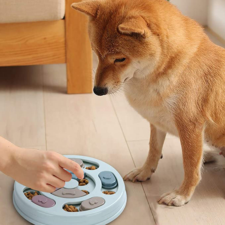 Interactive Dog Puzzle Feeder Bowl