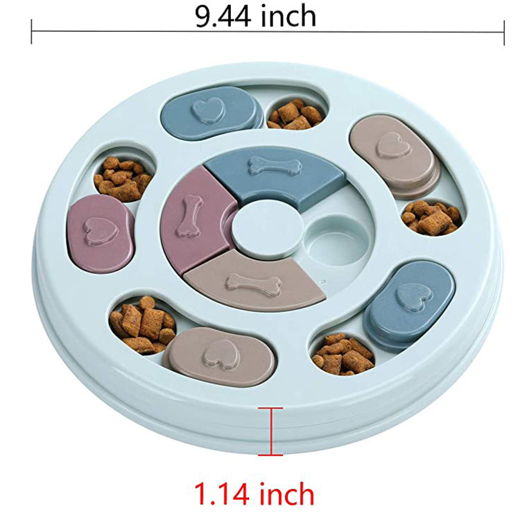 Interactive Dog Puzzle Feeder Bowl