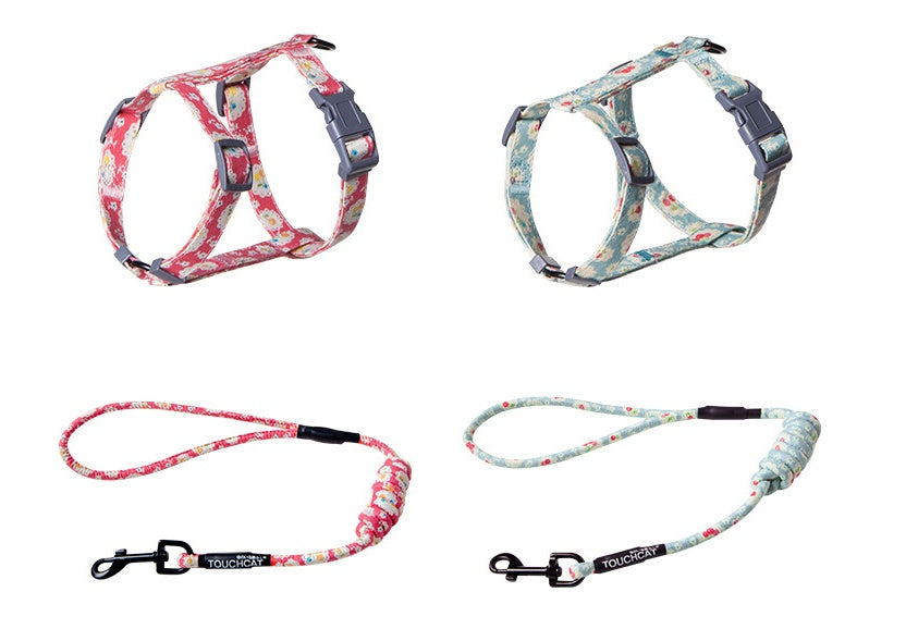 Slipping Cat Harness and Leash Set