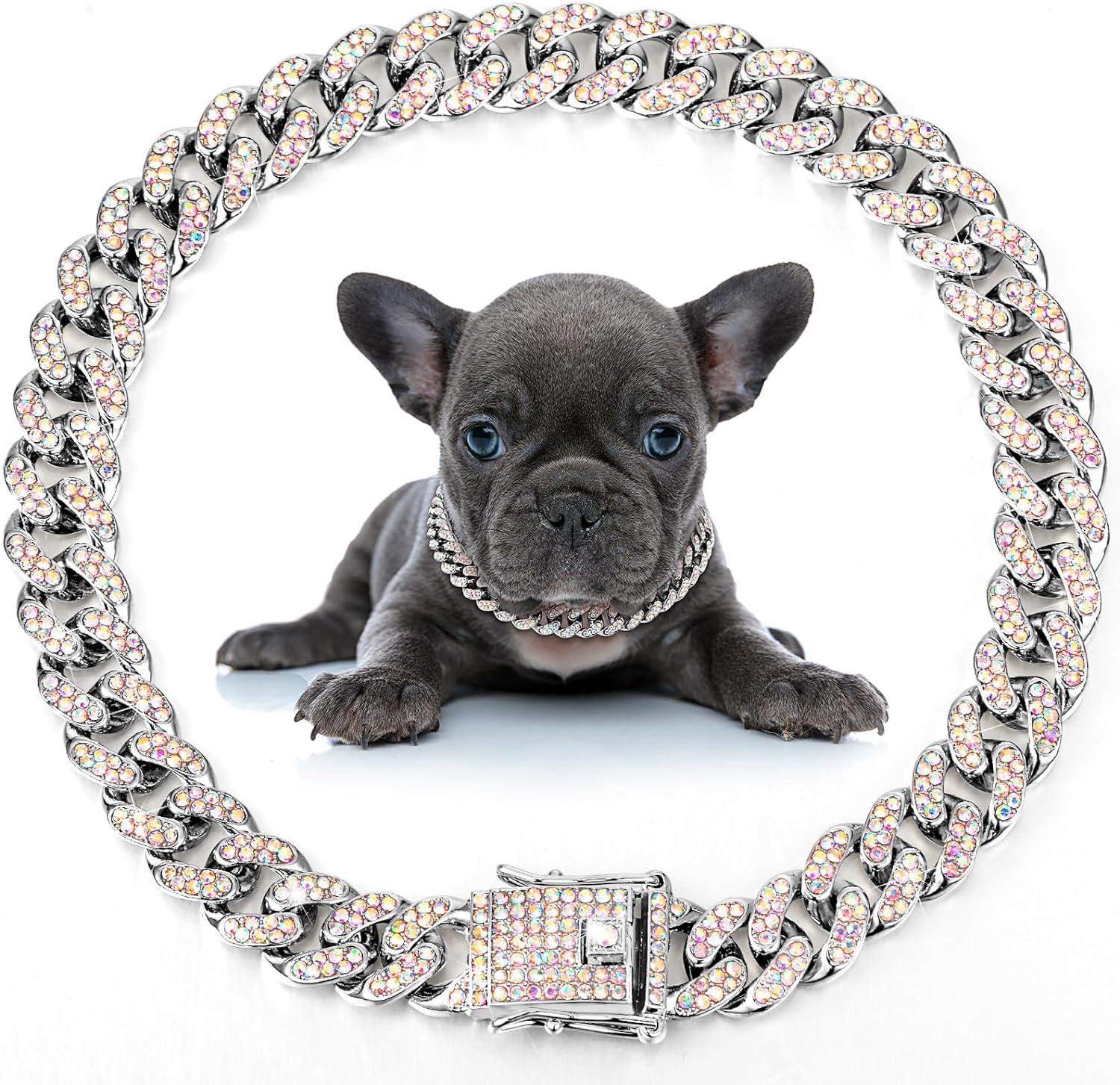 Crystal Pet Collar Necklace