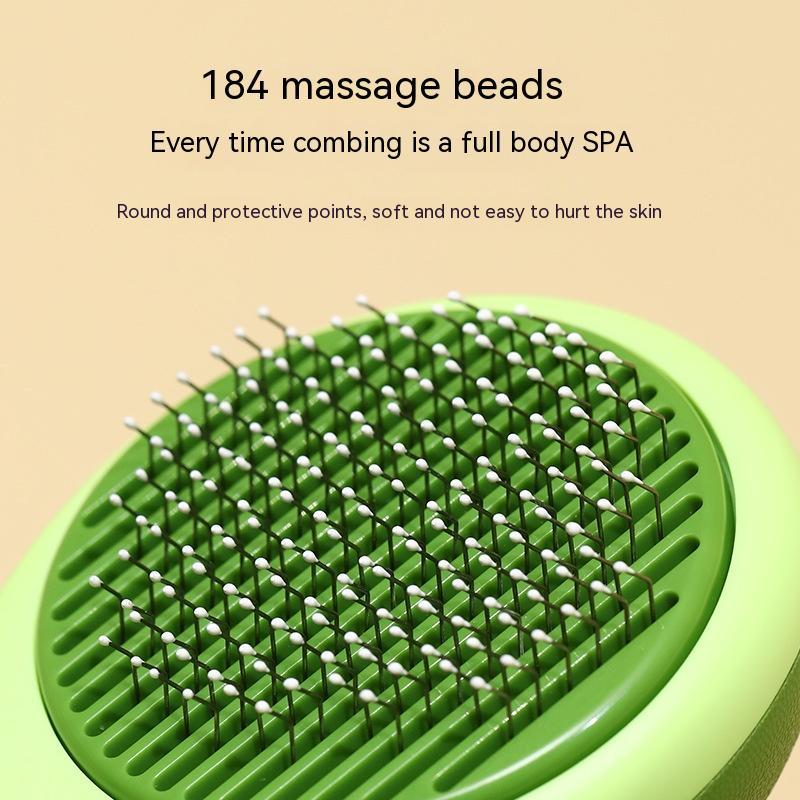 Avocado-Shaped Pet Hair Remover Brush