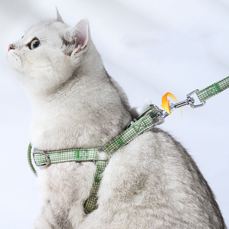 Escape-Proof Small Pet Harness & Leash Set
