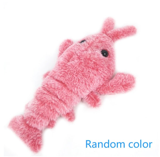Rechargeable Electric Jumping Lobster Cat Toy