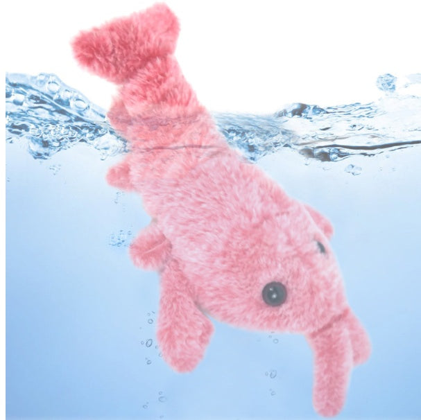 Rechargeable Electric Jumping Lobster Cat Toy