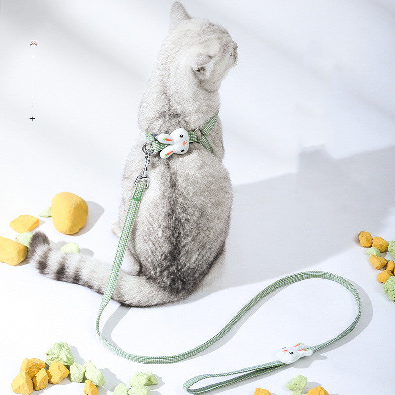 Escape-Proof Small Pet Harness & Leash Set