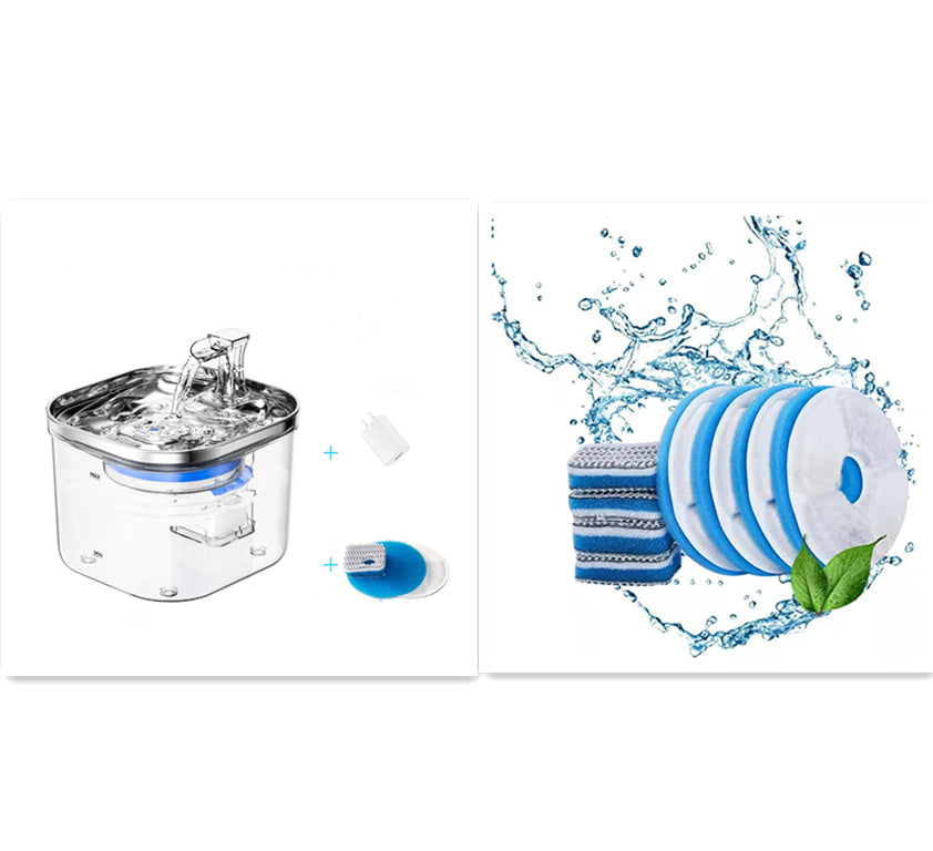 Stainless Steel Pet Water Fountain