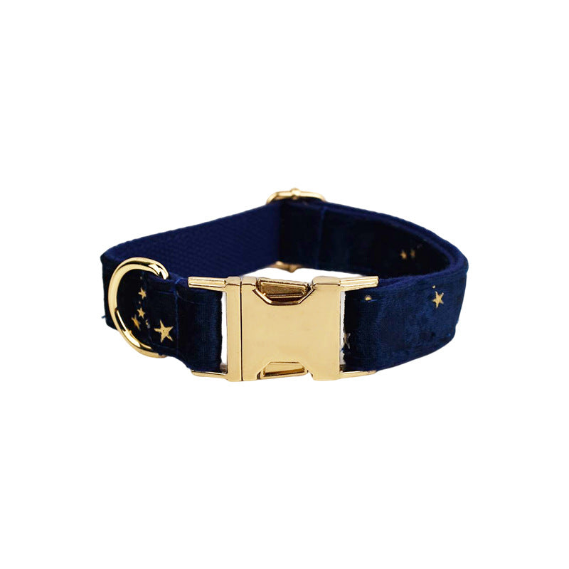 Velvet Fabric Pet Collar