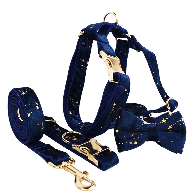 Velvet Fabric Pet Collar