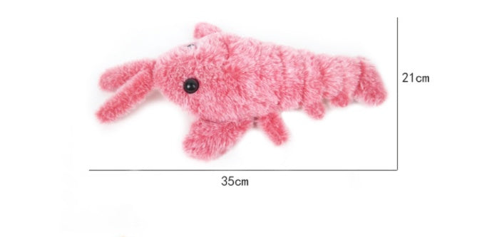 Rechargeable Electric Jumping Lobster Cat Toy