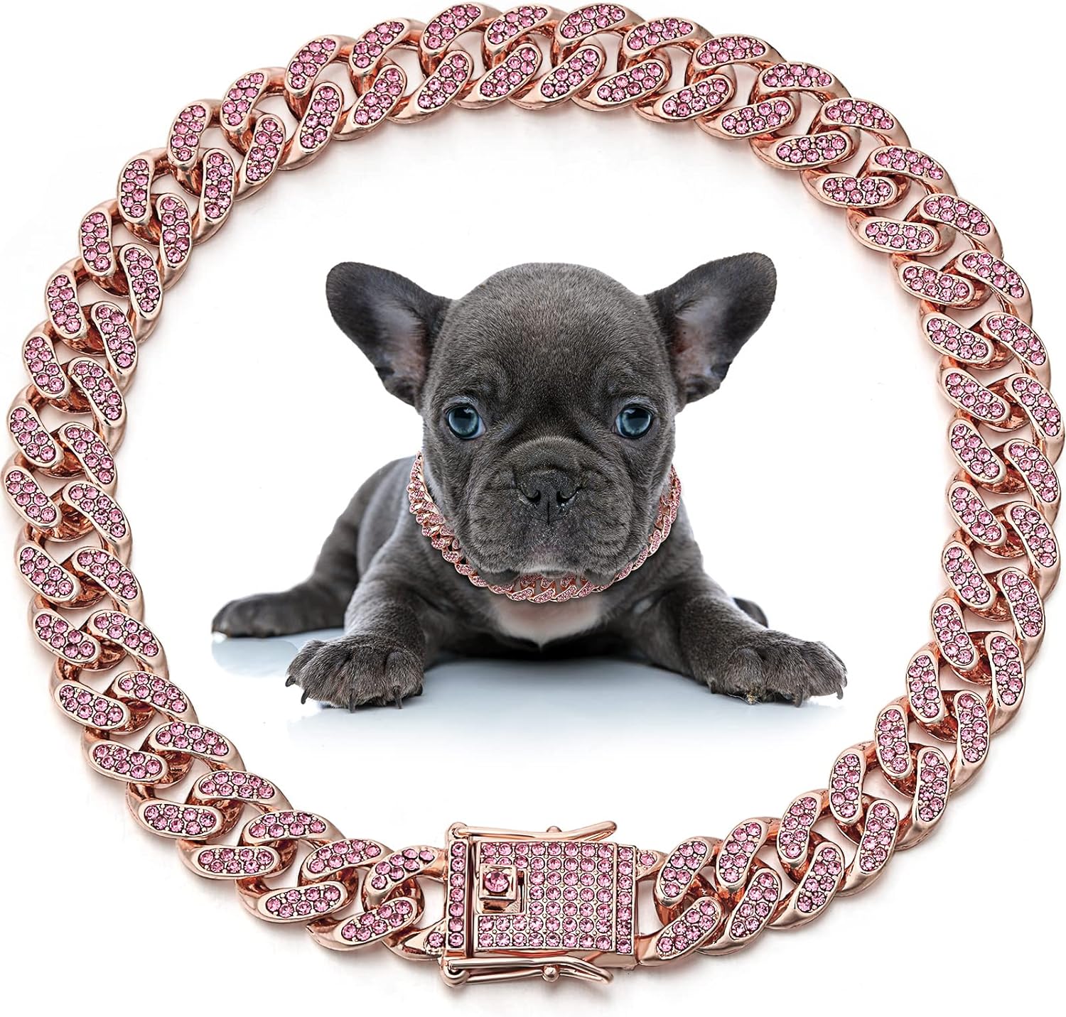 Crystal Pet Collar Necklace