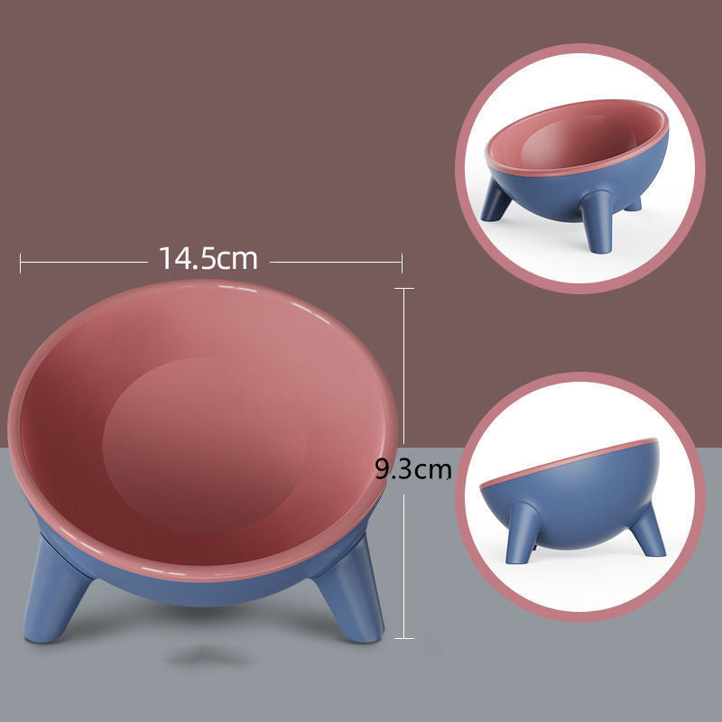 Nordic-Style Elevated Pet Feeding Bowl