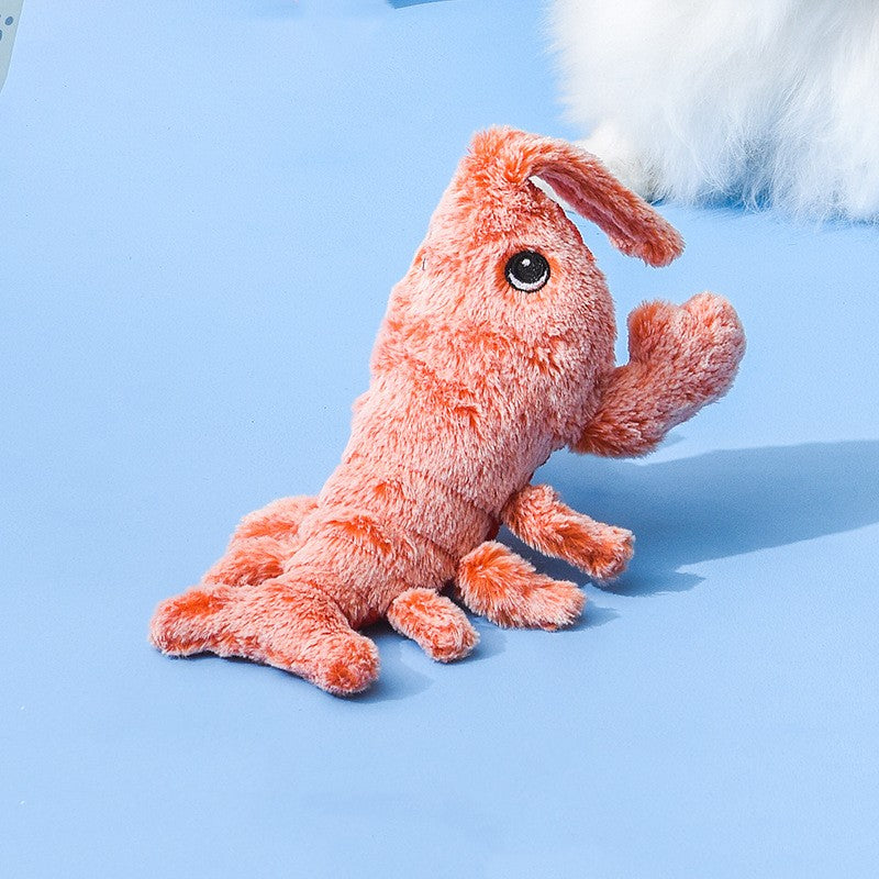 Rechargeable Electric Jumping Lobster Cat Toy